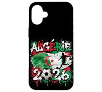 Algérie ALG 26 Fan Paint Splash Algerian Flag Graffiti Art Case for iPhone 16 Plus