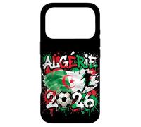 Algérie ALG 26 Fan Paint Splash Algerian Flag Graffiti Art Case for iPhone 17 Pro