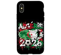 Algérie ALG 26 Fan Paint Splash Algerian Flag Graffiti Art Case for iPhone X/XS