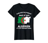 Algerie je ne Suis pas Parfait mais je Suis algerien Value Graphic T-Shirt, Women, Black, XL