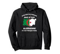 algerie je ne suis pas parfaite mais je suis algerienne Pullover Hoodie