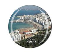 Algiers Algeria Fridge Magnet Travel Souvenir Gift Home Kitchen Decoration Magnetic Sticker Crystal Refrigerator Magnet Collection