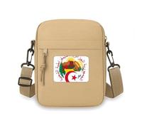 Algiers Algeria National Emblem Crossbody Bag Cell Phone Purses Handbag Shoulder Mini Bag
