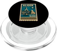 Algiers Algeria Vintage Travel Poster PopSockets PopGrip for MagSafe