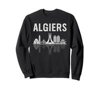 Algiers Skyline Algeria Capital Algerian Pride Sweatshirt