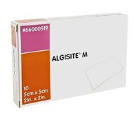 Algisite M Calcium-Alginate Wound Dressings 5cm x 5cm - Sterile, Individually Packed, Ulcers, Diabetic Wounds, and Chronic Skin Conditions - 10 Dressings for Sores
