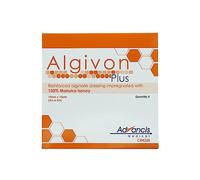 Algivon Plus Manuka Honey Alginate Square Wound Dressing, 10 x 10 cm