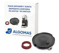 ALGOMAS Dolce Gusto Coffee Maker Diffuser and Gasket Compatible MS-622718 MS-0907124 | Replacement for Piccolo, Mini Me, Genio, Genio 2, Infinissima and More | Leak and Pressure Repair Kit