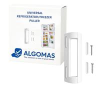 ALGOMAS® Universal Fridge Door Handle - Screw Spacing from 9cm to 16cm Suitable for Fridge Freezer - White