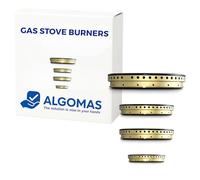ALGOMAS Universal Gas Cookers | Pack of 4 Burners and Lids 92 mm 62 mm 62 mm 42 mm | Compatible with Zanussi Nardi Teka Balay Fagor | Replacement Gas Stoves