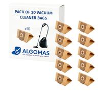 ALGOMAS® Vacuum Cleaner Bags Compatible with Panasonic MC Series MCE and Type | Pack of 10, High Filtration Multilayer | Greater Dust and Allergen Retention | Household Use Efficient Cleaning
