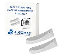 ALGOMAS® Washing Machine Batter 41021913 Pack 2 | Replacement Drum 18 cm Grey - Compatible with Candy Hoover Otsein Zerowatt Teka and More