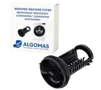 ALGOMAS® Washing Machine Filter Compatible with LG | Replacement Drain 383EER2001A, 383EER2001F, 5230EN3002A, 5230EN3003A, AGM75510601 | Helps Prevent Clogs and Bad Odors