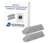 ALGOMAS® Washing Machine Pack 2 | Replacement Compatible with Indesit Ariston Hotpoint Whirlpool | C00065463, 482000022670 | White Drum Shovel