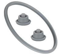 ALGOMAS WMF Perfect Pot Gasket + 2 Indicator Gaskets (High Model) | Durable Silicone | Secure Sealing and Optimal Performance | for WMF Perfect and Perfect Plus | Ø22 cm Int / 24 cm Ext
