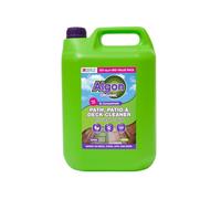 Algon Organic Path, Patio & Decking Cleaner, Special Formulation, Removes Grimes, Professional, Prevents Regrowth, Ideal for Stone, Concrete, Wood, And Composite Materials, 5L