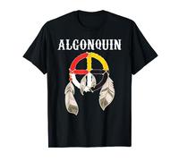 Algonquin Native Tribe Anishinaabeg People Medicine Wheel T-Shirt