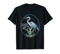 Algonquin Provincial Park Birdwatching Heron Bird Blue Great T-Shirt
