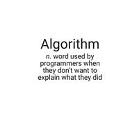 Algorithm funny definition notebook: Funny Lined journal prefect gift for programmers, students of computer science, nerd or geek, 120 Pages, 6 x 9, Soft Cover, Matte Finish