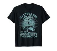 Algorithm My Life's A Reel Algorithm's The Director Grunge T-Shirt