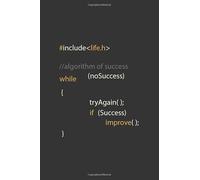 Algorithm of Success: Lined journal Notebook as a Perfect Graduation Gifts for Girls & Boys, Notebooks for Programmer, Computer Scientist - Funny Java ... Gifts for Her/Him, 6x9 inches finish Matte