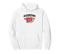 Algorithm Runs on Rage Bait Funny Social Media Truth Pullover Hoodie