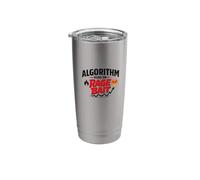 Algorithm Runs on Rage Bait Funny Social Media Truth Stainless Steel Insulated Tumbler
