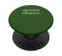 Algorithm Whisperer Influencer Social Media Creator Graphic PopSockets Adhesive PopGrip