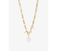 Alhaja Cult Store Womens Gold Tesorito 24ct Yellow Gold-plated Brass Necklace