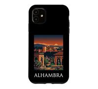 Alhambra Granada Spain Moorish Palace Sunset Graphic Case for iPhone 11