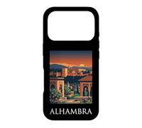 Alhambra Granada Spain Moorish Palace Sunset Graphic Case for iPhone 17 Pro