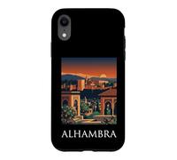 Alhambra Granada Spain Moorish Palace Sunset Graphic Case for iPhone XR
