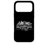 Alhambra Granada Spain One Line Art Drawing Palace Case for iPhone 17 Pro Max