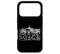 Alhambra Palace One Line Art Drawing Case for iPhone 17 Pro