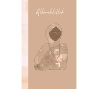 ALHAMDULILLAH MUTED DHAQAN NOTEBOOK: CARAMEL PINK