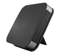 ALHBEJT Protection Leather Case Cover for Apple Mac mini (Black)