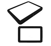ALHBEJT Silicone case for Magic Trackpad 2 and 3 Lightweight Shockproof Soft Silicone Protective Cover Skin for Apple Wireless Touchpad Apple Magic Trackpad (Black)