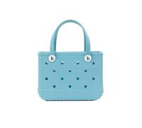AlHECE School bags Eva Beach Bogg Bag Waterproof Tote Shoulder Handbag Child Capacity Handbag Fashion Kid Beach Tote Bogg Bag-Sky Blue