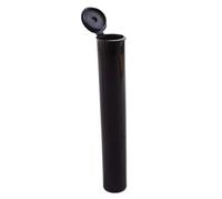 Ali Bongo - 20 Pack Of Opaque Black Pop Top 120mm Joint Cone Holder Cigarette Doob Tubes