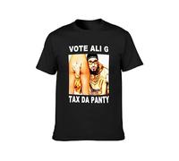 Ali G Party Funny Dance Deejay Hip Hop Sasha Fan Men's T-Shirt Unisex Black Cotton Print Tee Shirts M