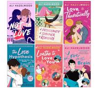 Ali Hazelwood Collection 6 Books Set (Not in Love, Problematic Summer Romance, Love Theoretically, The Love Hypothesis, Loathe To Love You & Love on the Brain)