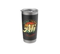 Ali The Man The Myth The Legend Men Personalized Name Stainless Steel Insulated Tumbler
