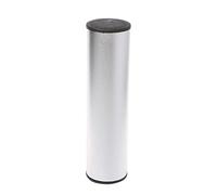 Aliaga Professional Stainless Steel Cylinder Sand Shaker Rhythm Musical Instruments Percussion for Band Accompaniment,Silvery