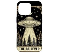 Alians Are Real The Believer Tarot Card UFO Alien Abduction Case for iPhone 16 Pro