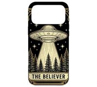 Alians Are Real The Believer Tarot Card UFO Alien Abduction Case for iPhone 17 Pro Max