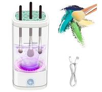 ALIANSHENG Electric Makeup Brush Cleaner, Automatic Spinning Deep Multi-Functional Cosmetic Brush Cleaner,One-Click Operation, Fast & Efficient Cleaning for Foundation,Beauty Gift for Women