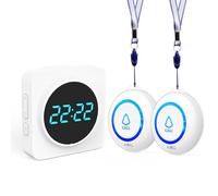 ALIBELL Wireless Calling System Panic Alarm for Elderly Fall Alert System