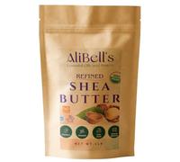 AliBell's - Refined Shea Butter - Unscented Shea Butter - Ultra Refined, Deodorized, White - Moisturizing For Dry Skin & Hair