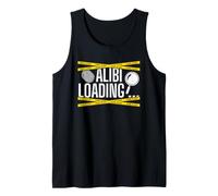 Alibi Loading ... Murder Mystery Dinner Tank Top