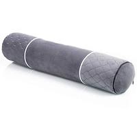 Alibo Adjustable Firm Neck Pain Relief Round Bolster Therapeutic Bed Sleeping Support 19" x4" Chiropractic Massage Cylinder Cervical Roll For Back Sleeper,Yoga Pillow